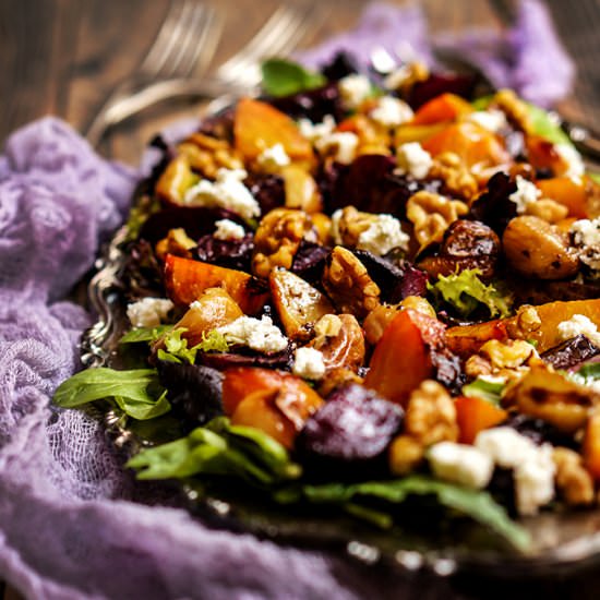 Roasted Beets Salad - Recipe photo by viktoriastable