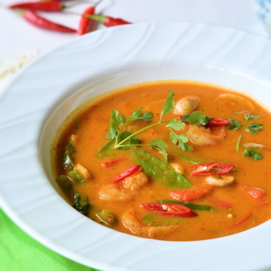 Mango Thai Red Curry - Recipe photo by The Mint Thief