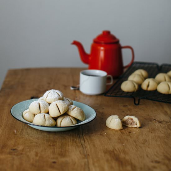 Marzipan Ma'amoul - Recipe photo by molly yeh