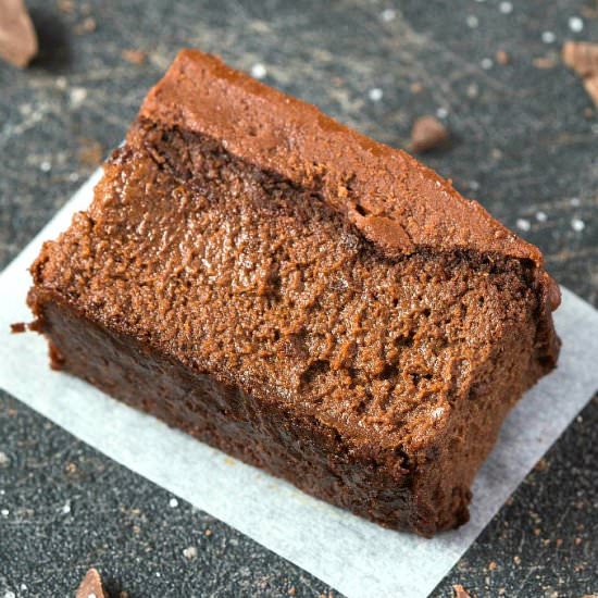 3 Ingredient Applesauce Brownies - Recipe photo by thebigmansworld