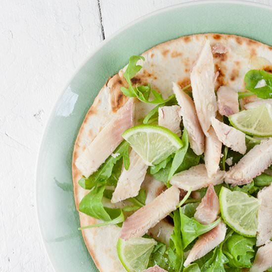Smoked Trout Wrap with Lime - Recipe photo by ohmydish
