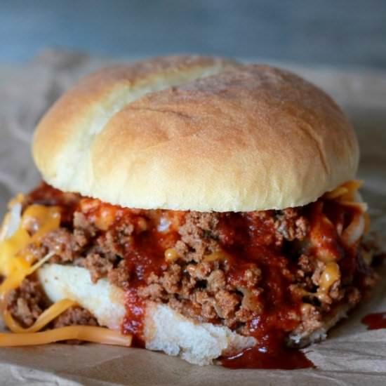 Slow Cooker Enchilada Sloppy Joes - Recipe photo by 5dinners1hour