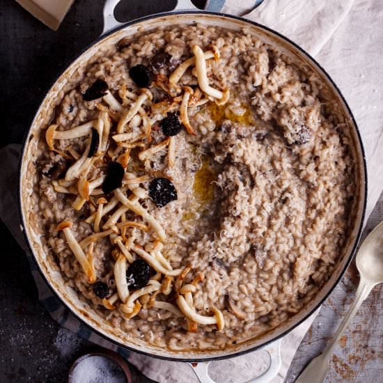 Mushroom risotto - Recipe photo by Simply Delicious