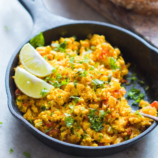 Paneer Bhurji - Recipe photo by myfoodstory