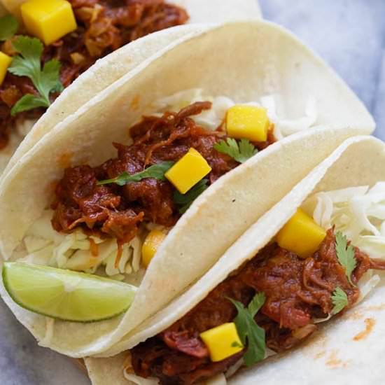 Pulled Beef Brisket Taco - Recipe photo by rasamalaysia