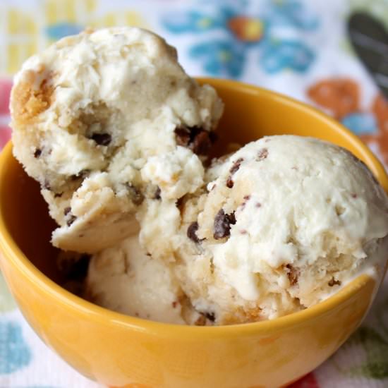 Triple Cookie Dough Ice Cream - Recipe photo by auntiebethany