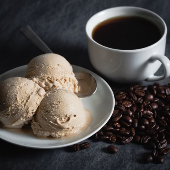 Coffee Ice Cream - Recipe photo by FortheChef