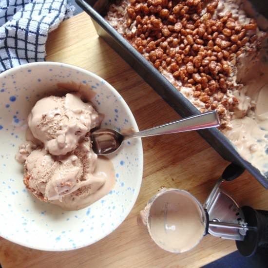 No Churn Coco Pops Ice Cream - Recipe photo by MaverickBaking