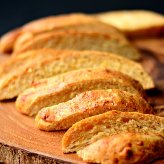 Chilli Cheese Garlic Bread for two - Recipe photo by loveisinmytummy