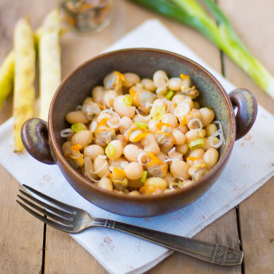 Beans and shells salad - Recipe photo by Flobonneschoses