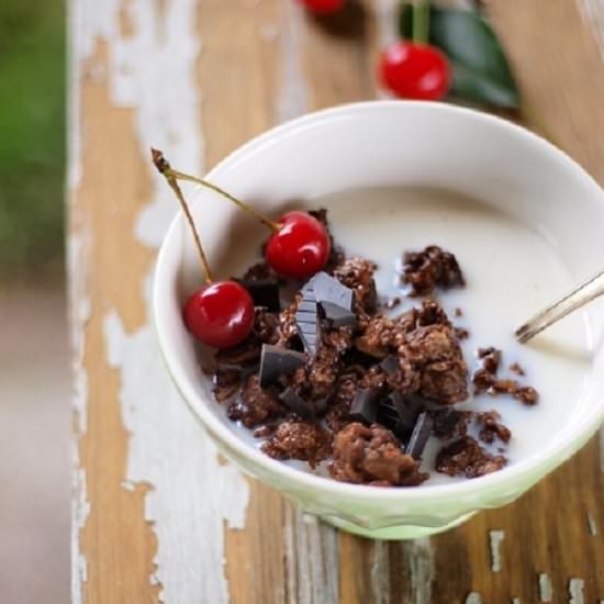 Chocolate oatmeal - Recipe photo by mania179