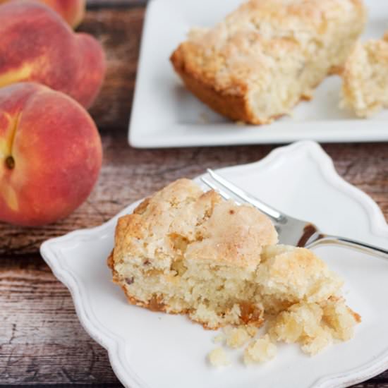 Candied Ginger and Peach Scones - Recipe photo by AllWaysDelicious