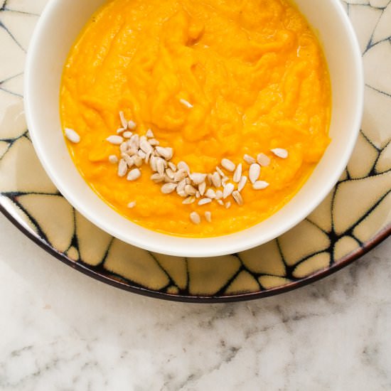 Carrot & Ginger Soup - Recipe photo by TheNomadicWife