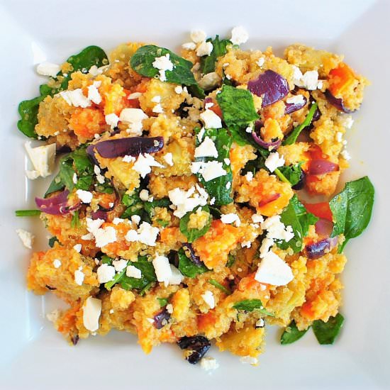 Roast vegetable quinoa salad - Recipe photo by thatsrealyummy