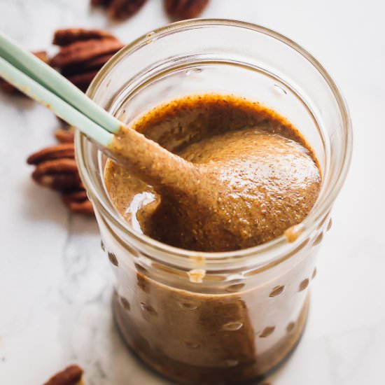 Homemade Easy Pecan Butter - Recipe photo by jessicainthekitchen
