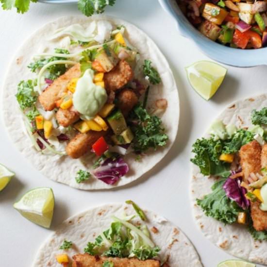 Simple Fish Tacos - Recipe photo by howdoesshe