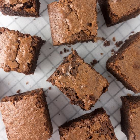 Ultimate Chewy Chocolate Brownies - Recipe photo by kirstywats