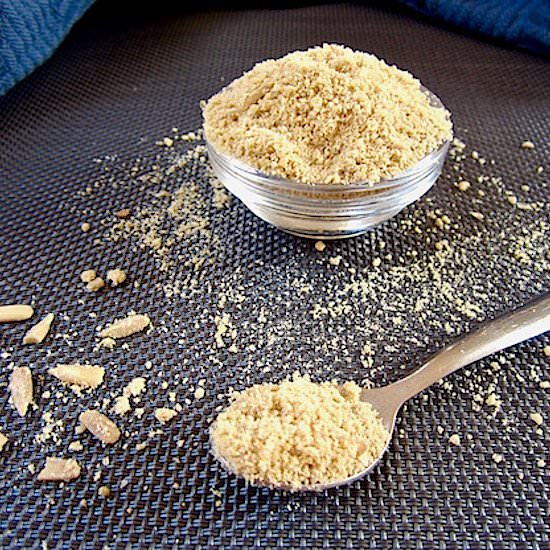 Vegan Parmesan Cheese - Recipe photo by Vegan Chickpea