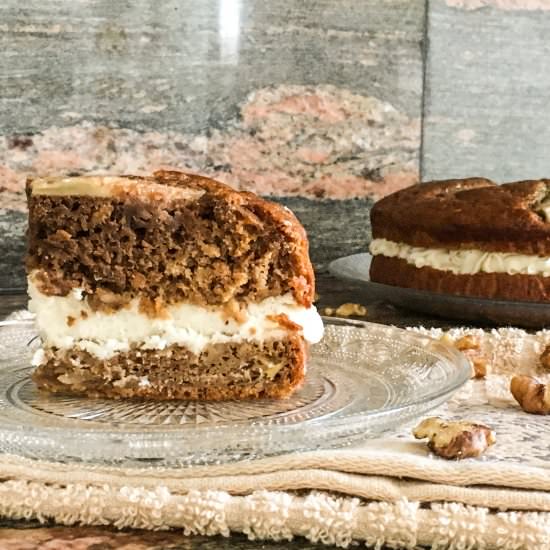 Festive banana cake - Recipe photo by AdiDash