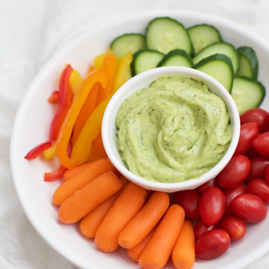 Avocado Ranch - Recipe photo by onelovelylife