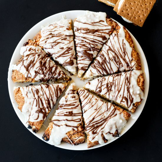 Smores Scones - Recipe photo by cupcakesfordinner