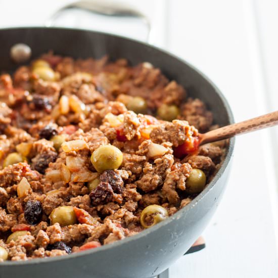 Cuban Picadillo - Recipe photo by GoodieGodmother