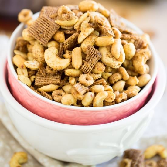 Maple Chai Party Mix - Recipe photo by EvilTwinKitchen