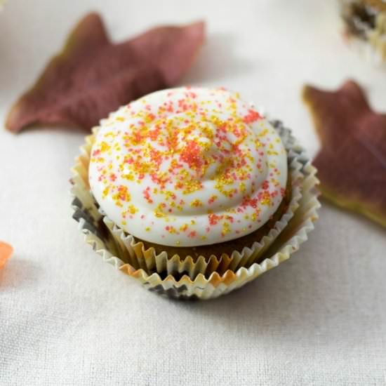 Maple Bourbon Cream Cheese Icing - Recipe photo by glutenfreemiami