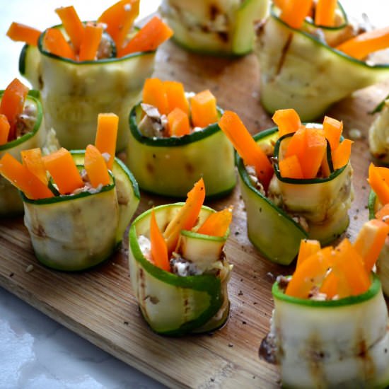 Healthy Zucchini Rolls - Recipe photo by anunblurredlady