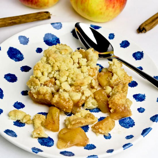 Apple Cinnamon Crumble - Recipe photo by Culinaire bagage