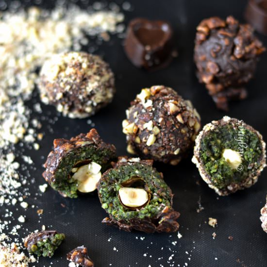 Healthiest Ferrero Rocher Chocolate - Recipe photo by Meghnas