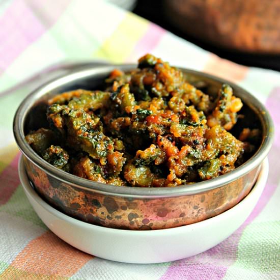 Bitter Gourd Curry - Recipe photo by Aromatic Cooking