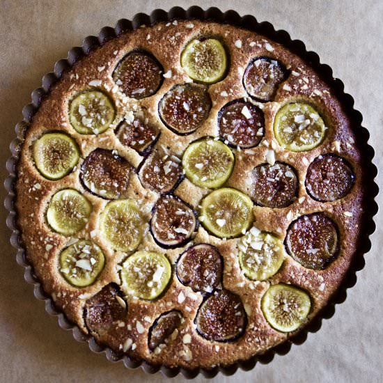 Fig Almond Cake - Recipe photo by my berkeley kitchen