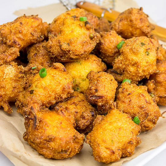 Southern Hushpuppies - Recipe photo by spicedblog