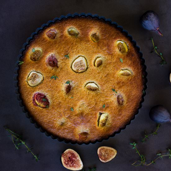 Honey Fig and Almond Tart - Recipe photo by vivalafood