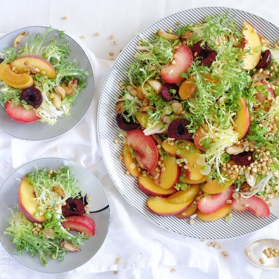 Stone Fruit Salad - Recipe photo by thetruespoon