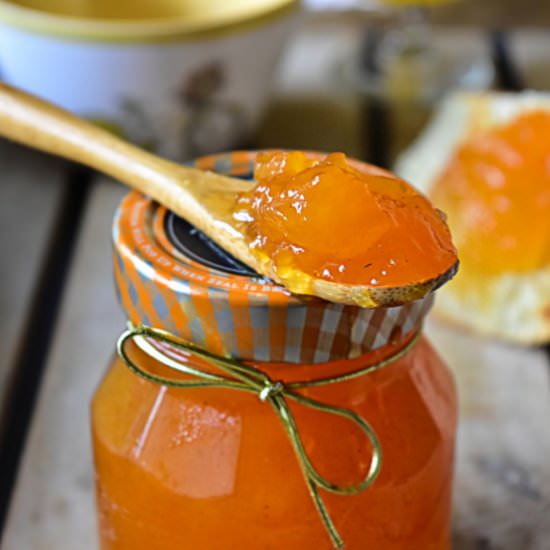 Cantaloupe Jam with Vanilla - Recipe photo by mesinspirationsculinaires
