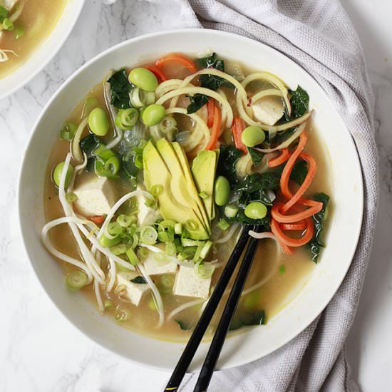 Vegetable Miso Soup - Recipe photo by Yummy Mummy
