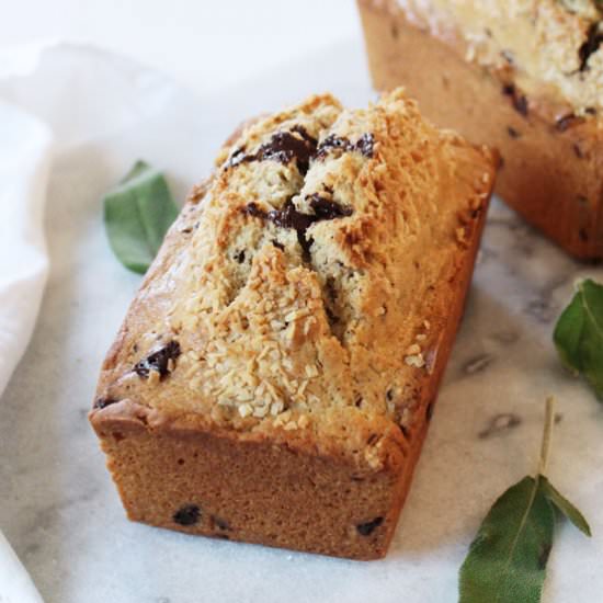 Olive Oil & Sage Chocolate Loaves - Recipe photo by AimeeMarsLiving