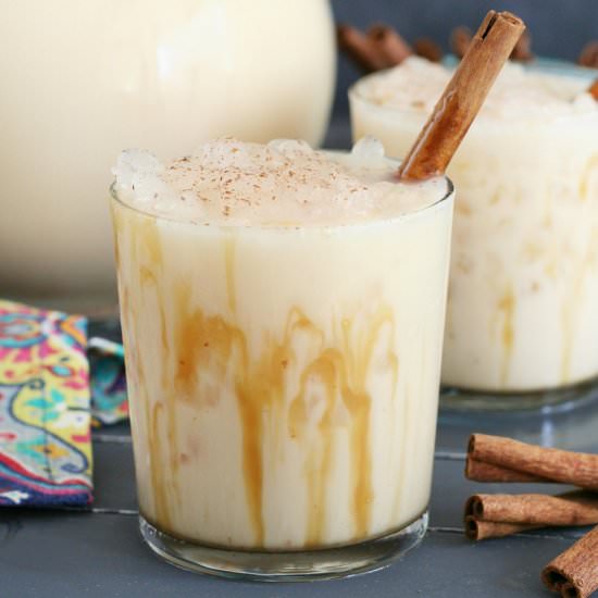 Creamy Caramel Horchata Cocktails - Recipe photo by craftedsparrow