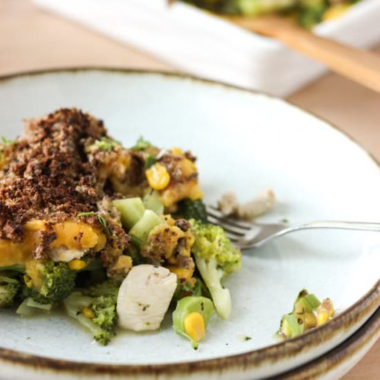 Healthy Chicken and Vegetable Pie - Recipe photo by chloemoir_nutrition