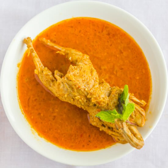 Kolhapuri Quail Masala - Recipe photo by KaliMirchbysmita