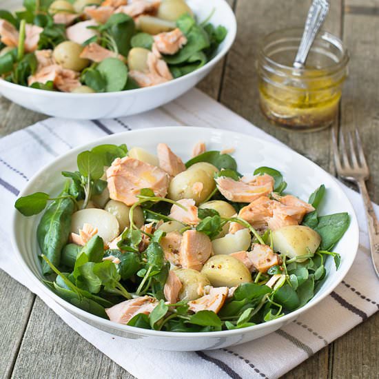 Salmon & New Potato Salad - Recipe photo by CharlottesLivelyKitchen