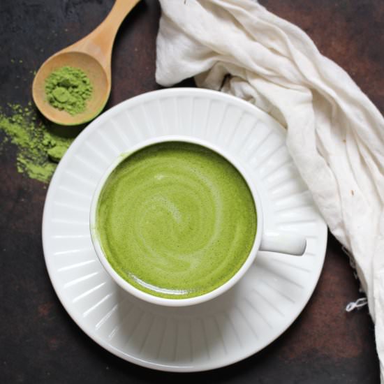 Matcha Latte - Recipe photo by Viand Nutrition