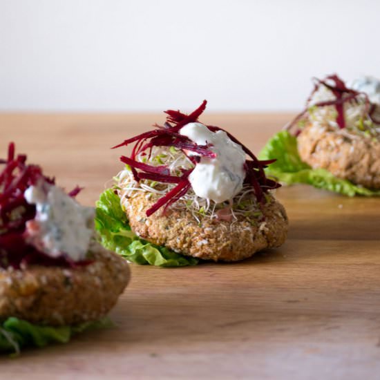 Chickpea Sweet Corn Veggie Pattie - Recipe photo by fotofeedme