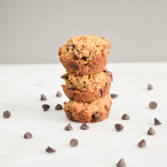Vegan Mini Choc Chip Cookie Bites - Recipe photo by tastythin
