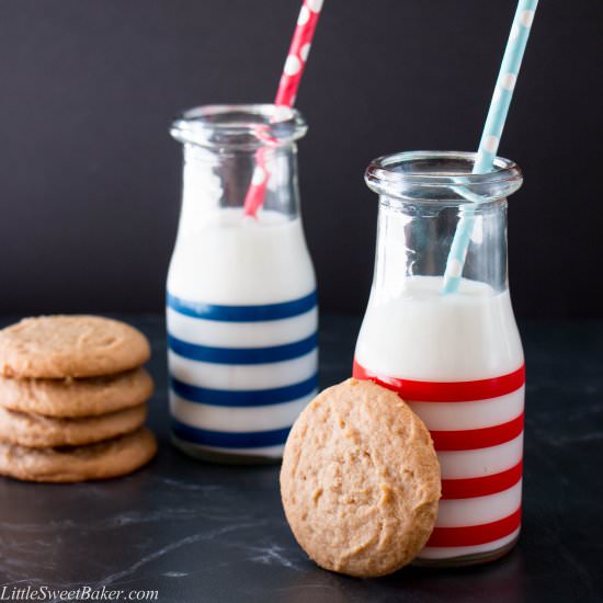 3 Ingredient Peanut Butter Cookies - Recipe photo by littlesweetbaker