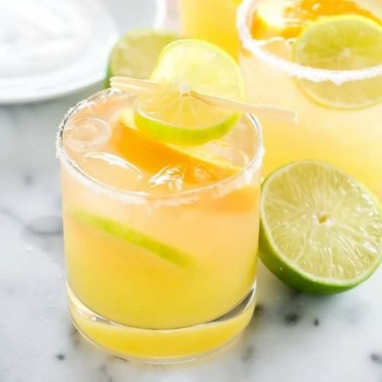 Sparkling Rose Sangarita - Recipe photo by withsaltandwit