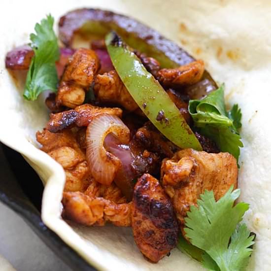 Sizzling Chicken Fajita - Recipe photo by rasamalaysia