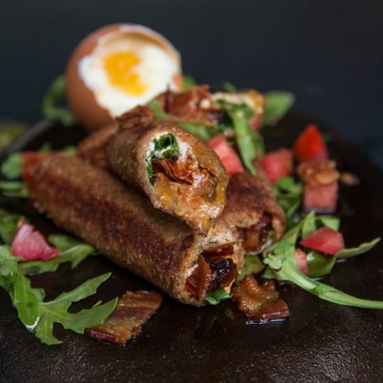 BLT Taquitos - Recipe photo by TacoBoutFood